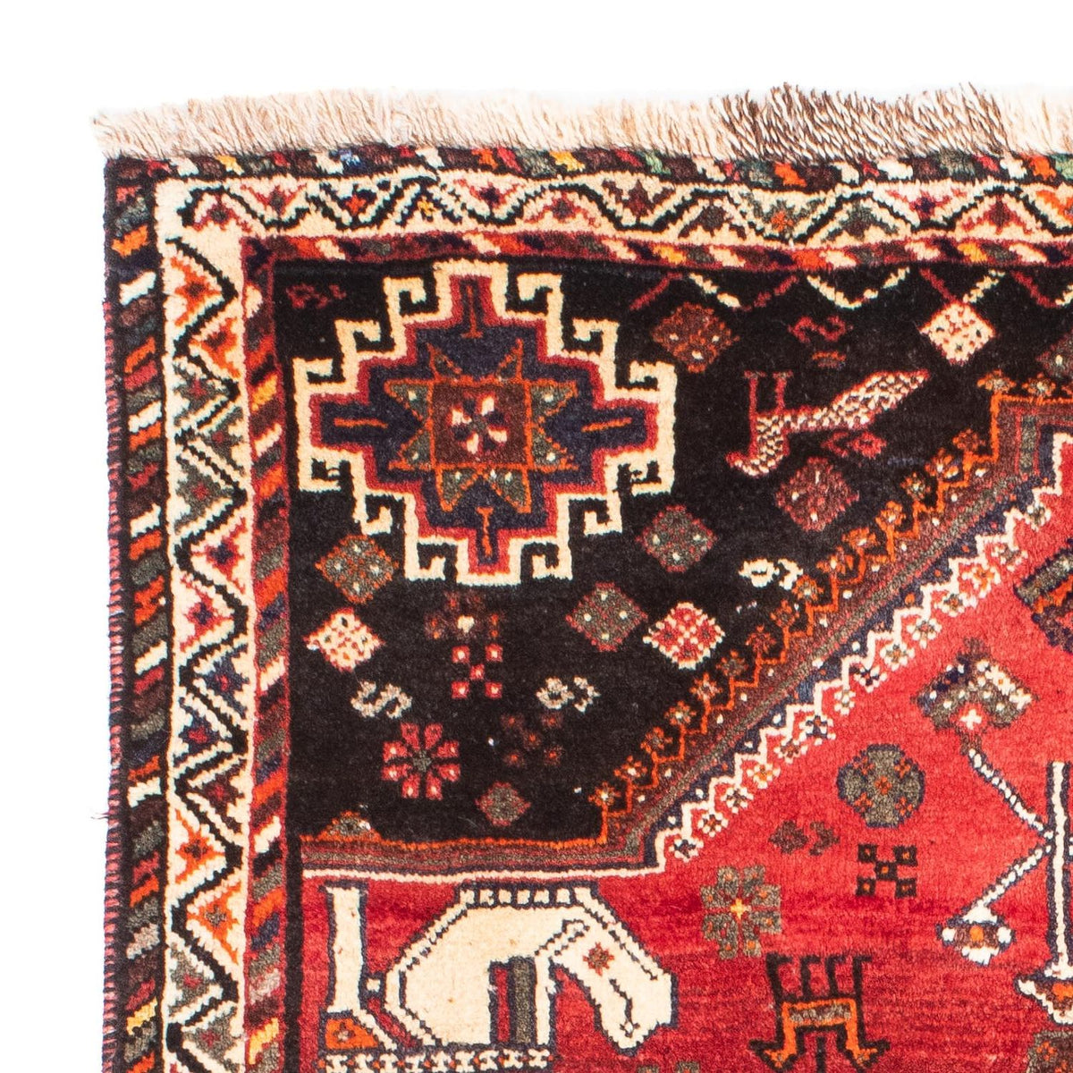 Tappeto Persero - Nomade - 162 x 118 cm - rosso scuro