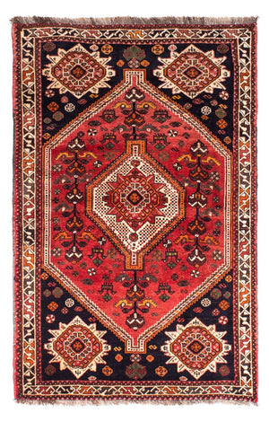Tappeto Persero - Nomade - 160 x 106 cm - rosso scuro