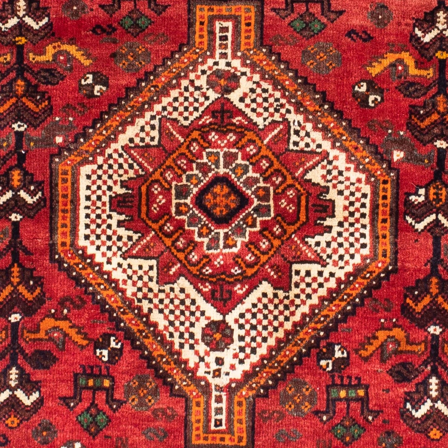 Tappeto Persero - Nomade - 160 x 106 cm - rosso scuro