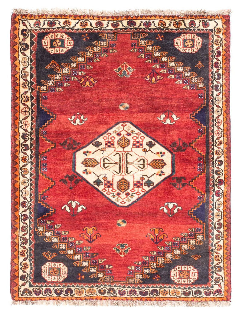 Tappeto Persero - Nomade - 150 x 116 cm - rosso scuro