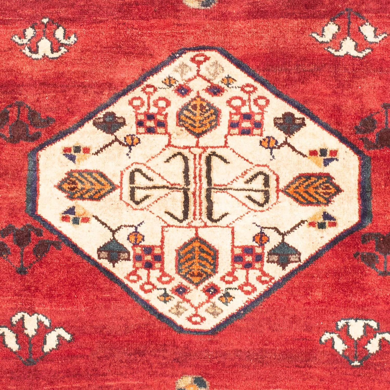 Tappeto Persero - Nomade - 150 x 116 cm - rosso scuro