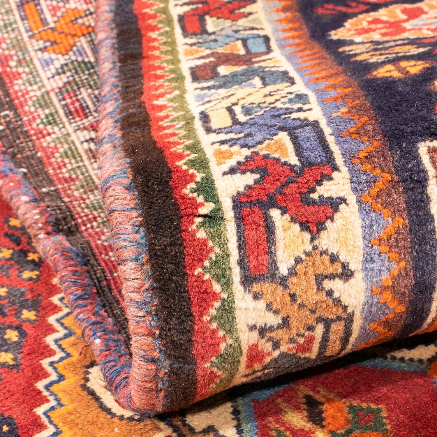 Tappeto Persero - Nomade - 143 x 110 cm - rosso scuro