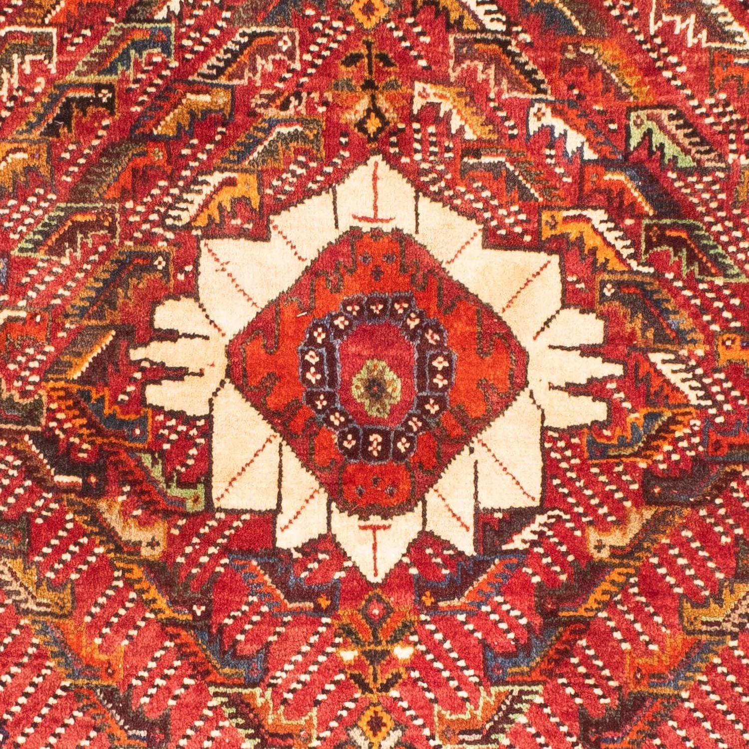 Tappeto Persero - Nomade - 156 x 112 cm - rosso scuro