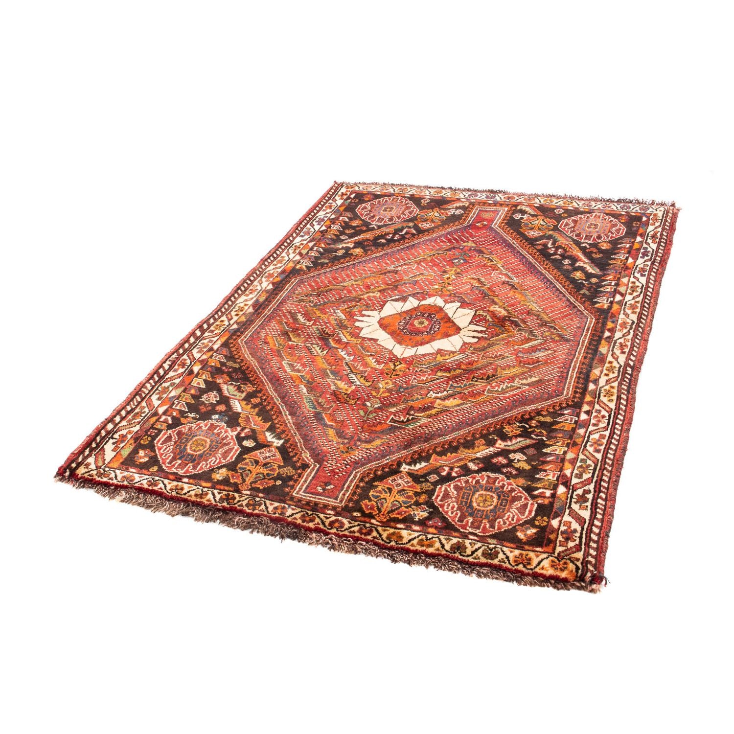 Tappeto Persero - Nomade - 156 x 112 cm - rosso scuro
