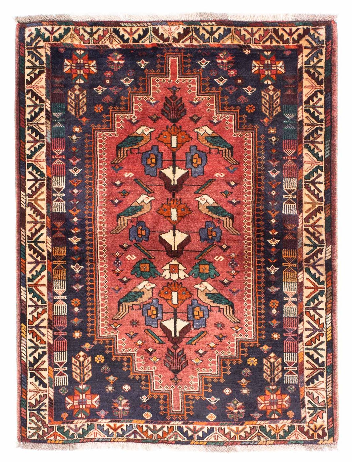 Tappeto Persero - Nomade - 168 x 128 cm - blu scuro