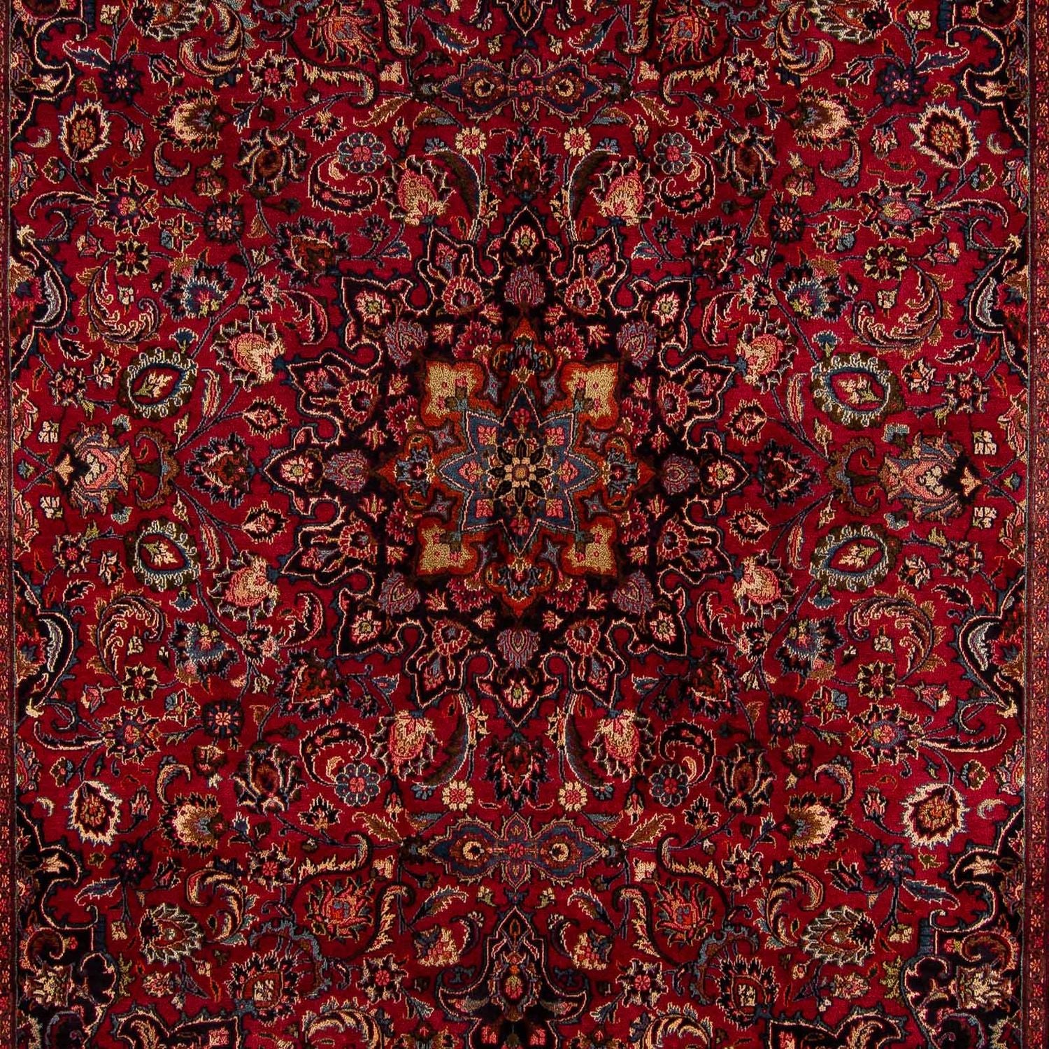 Tappeto Persero - Classico - 377 x 292 cm - rosso scuro
