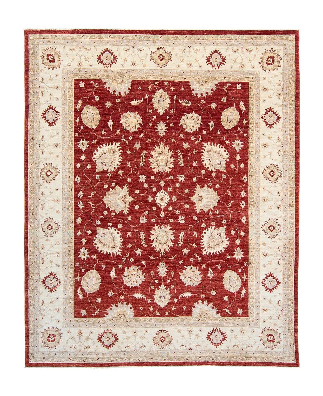 Tappeto Ziegler - 298 x 240 cm - rosso scuro