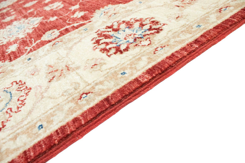 Tappeto Ziegler - 198 x 147 cm - rosso scuro