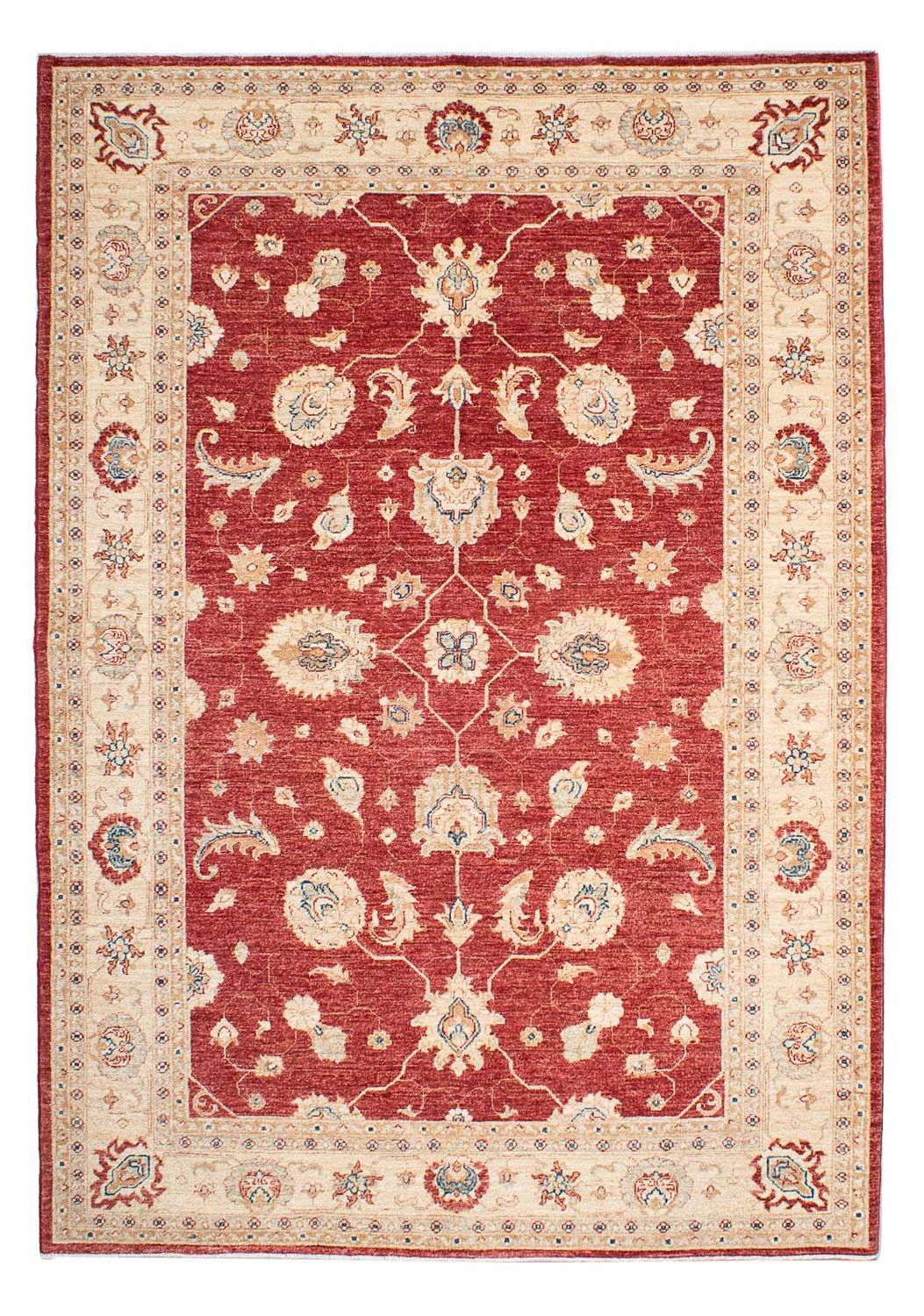 Tappeto Ziegler - 234 x 167 cm - rosso scuro