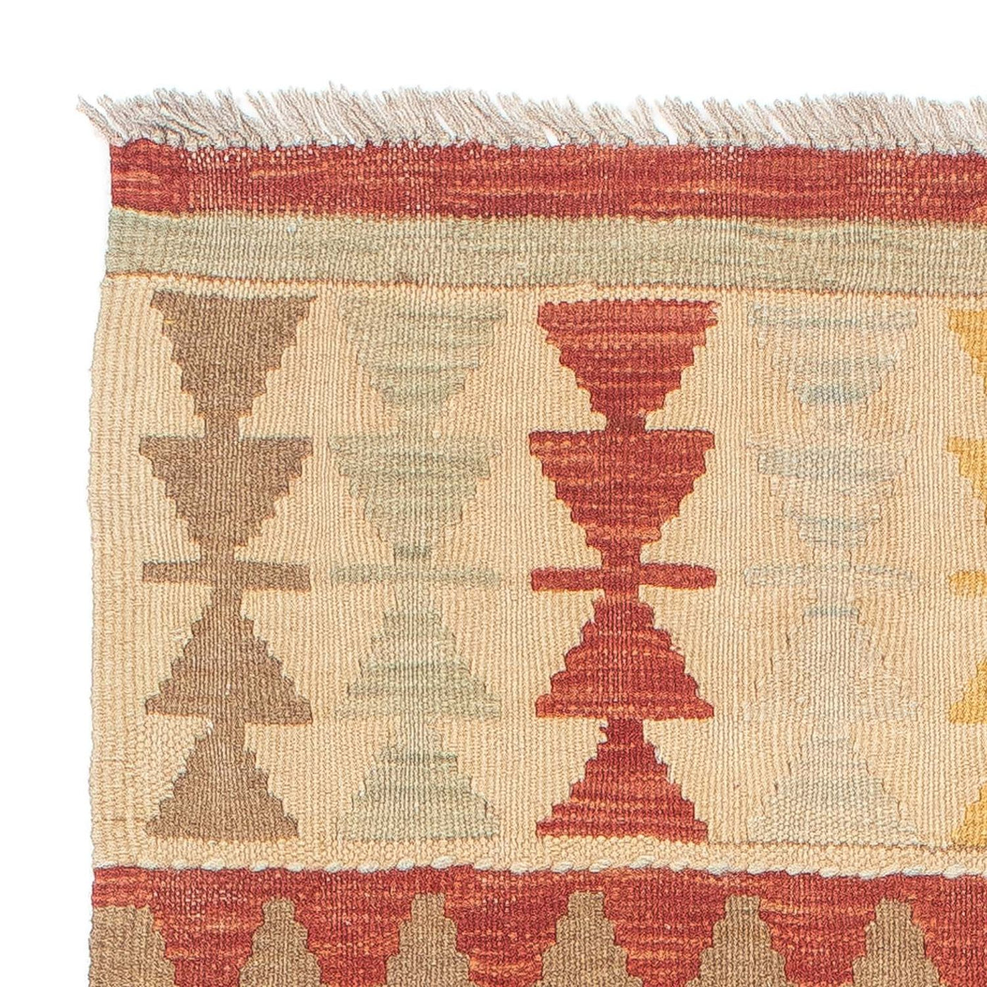 Kilim Maimana Tappeto 204x67cm - Tappeto di lana