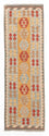 Tappeto corsia Tappeto Kelim - Splash - 212 x 65 cm - multicolore