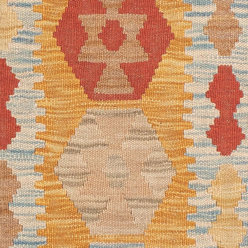 Tappeto corsia Tappeto Kelim - Splash - 212 x 65 cm - multicolore