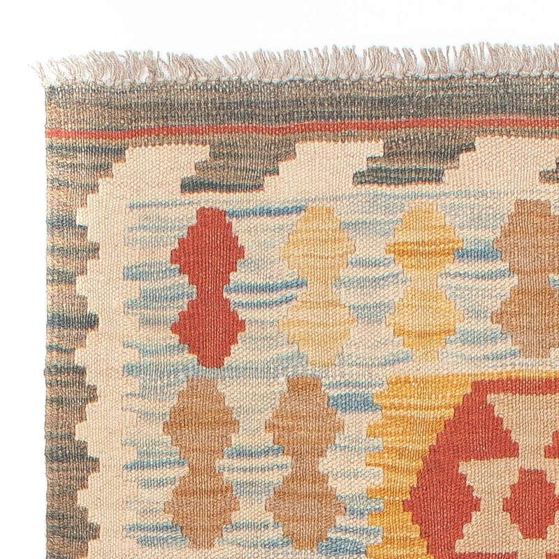 Tappeto corsia Tappeto Kelim - Splash - 212 x 65 cm - multicolore