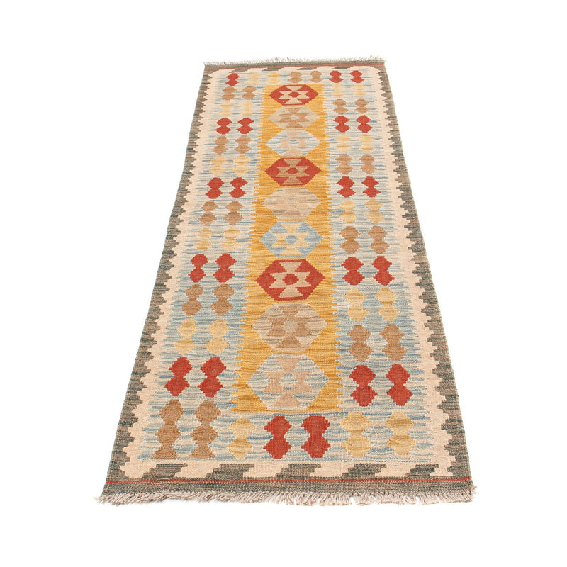 Tappeto corsia Tappeto Kelim - Splash - 212 x 65 cm - multicolore