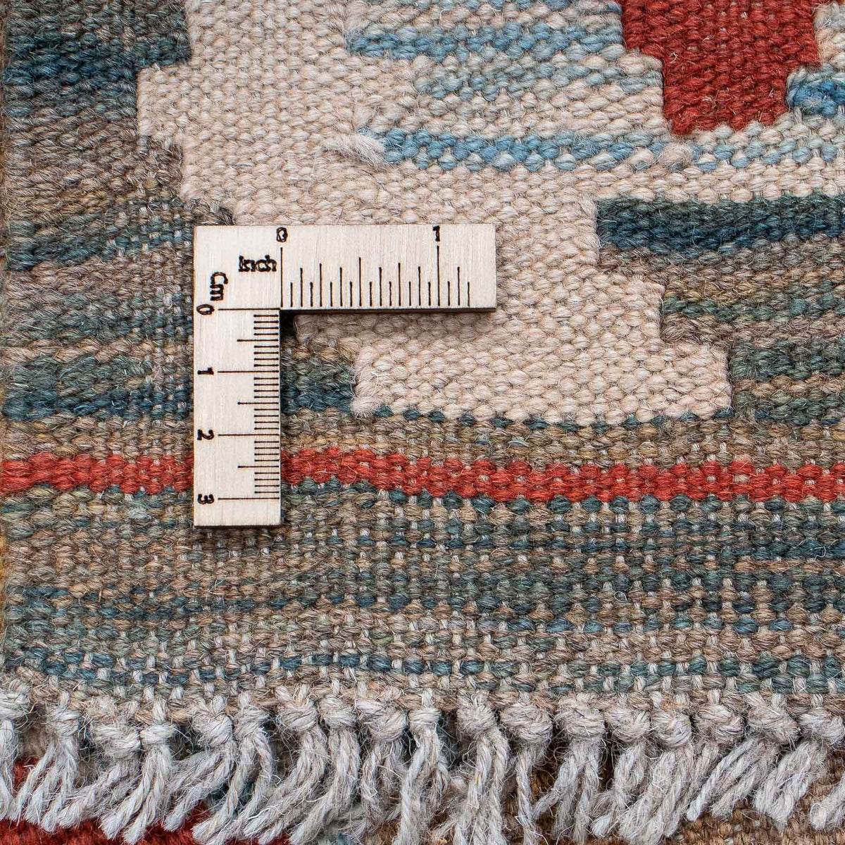 Tappeto corsia Tappeto Kelim - Splash - 212 x 65 cm - multicolore