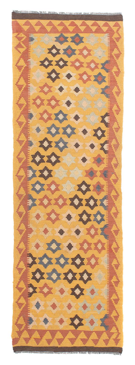 Tappeto corsia Tappeto Kelim - Splash - 210 x 64 cm - multicolore