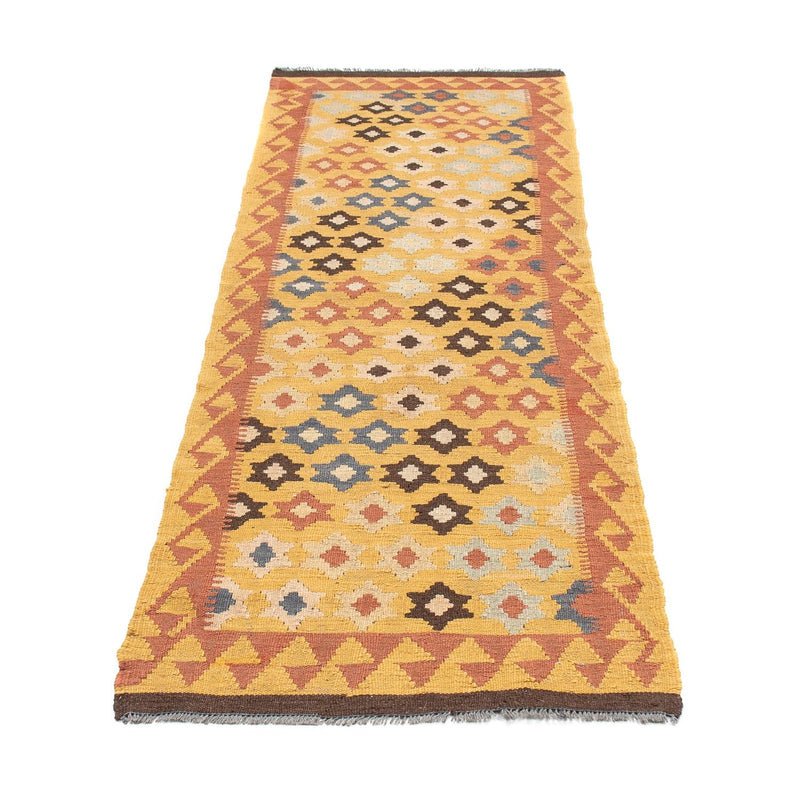 Tappeto corsia Tappeto Kelim - Splash - 210 x 64 cm - multicolore
