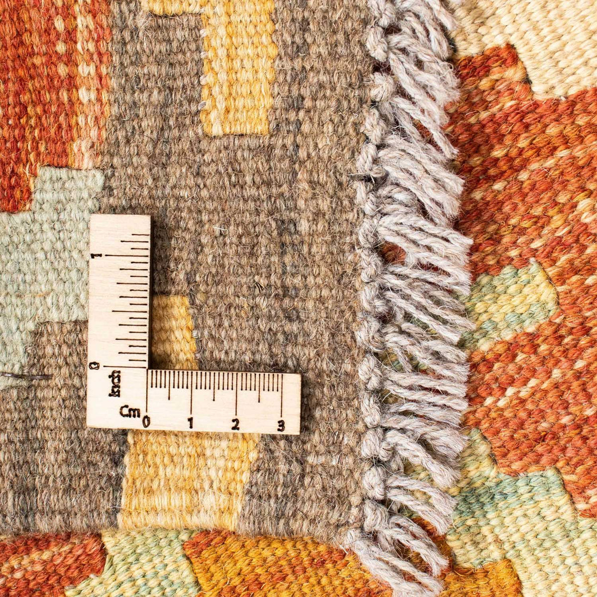 Tappeto corsia Tappeto Kelim - Orientale - 205 x 71 cm - ruggine