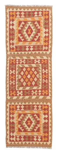 Tappeto corsia Tappeto Kelim - Splash - 187 x 59 cm - multicolore