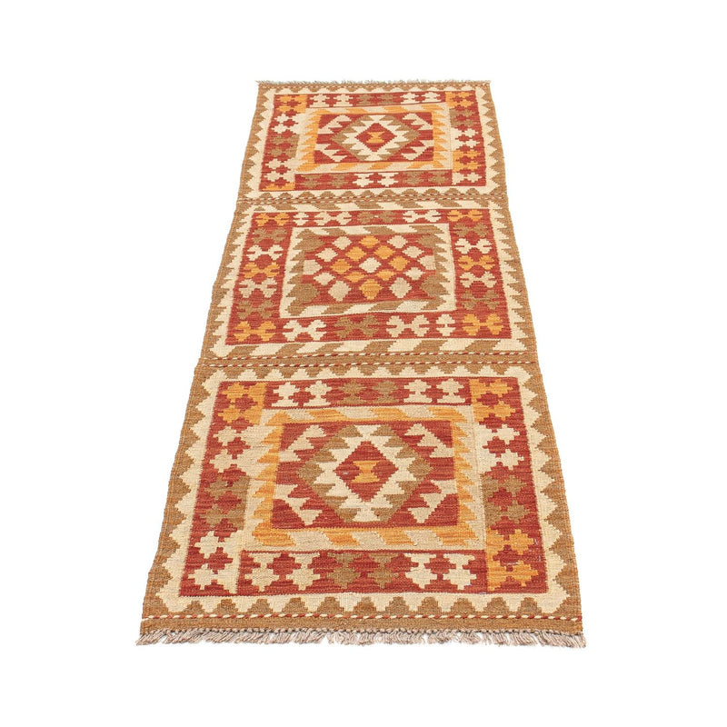 Tappeto corsia Tappeto Kelim - Splash - 187 x 59 cm - multicolore