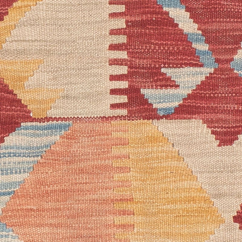 Tappeto corsia Tappeto Kelim - Splash - 203 x 69 cm - multicolore