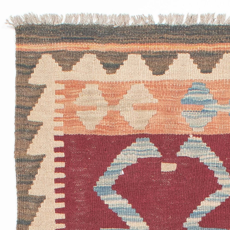 Tappeto corsia Tappeto Kelim - Splash - 203 x 69 cm - multicolore