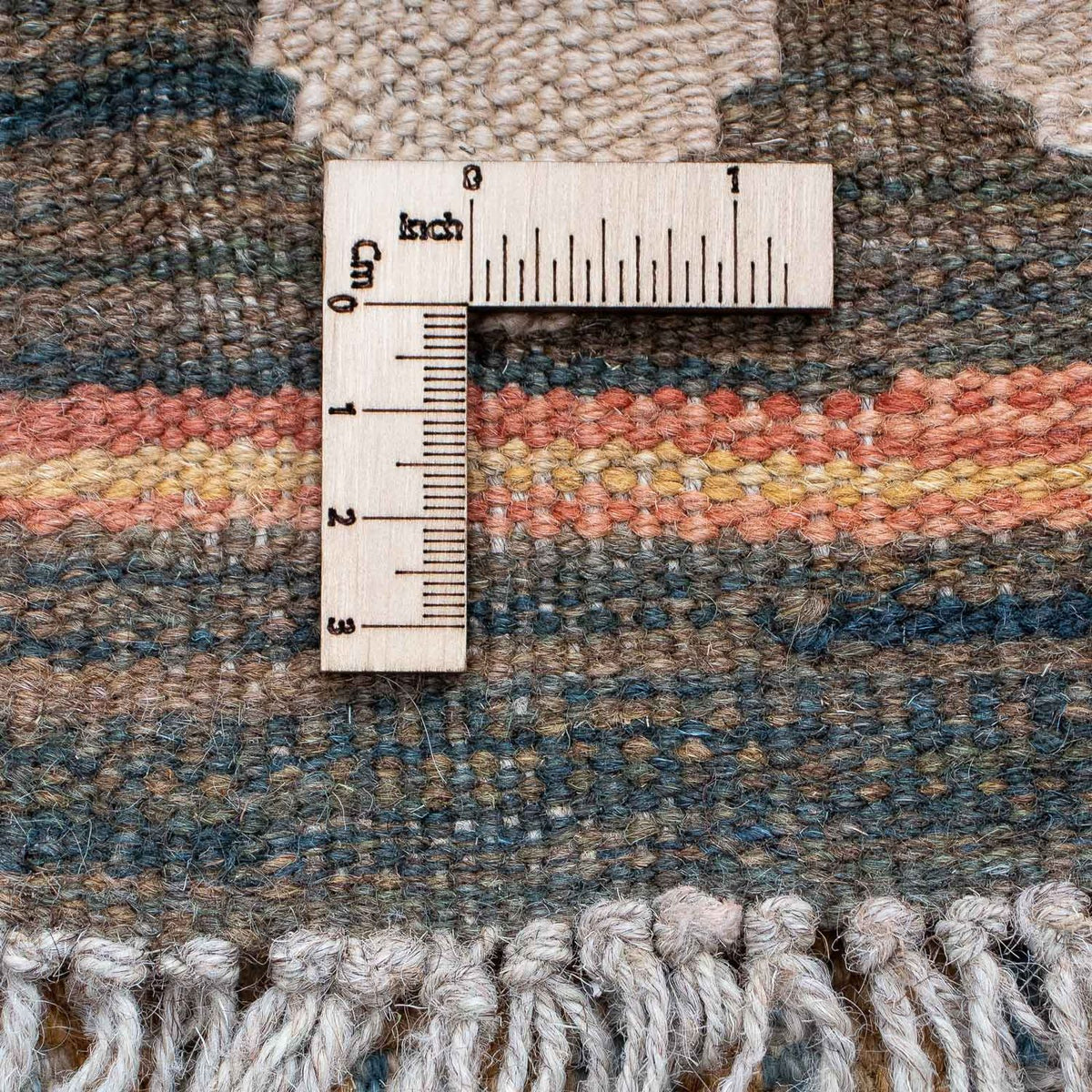 Tappeto corsia Tappeto Kelim - Splash - 203 x 69 cm - multicolore