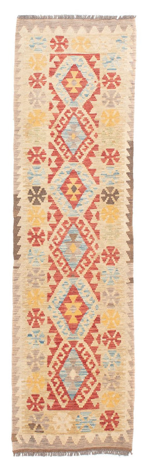 Tappeto corsia Tappeto Kelim - Splash - 199 x 53 cm - multicolore