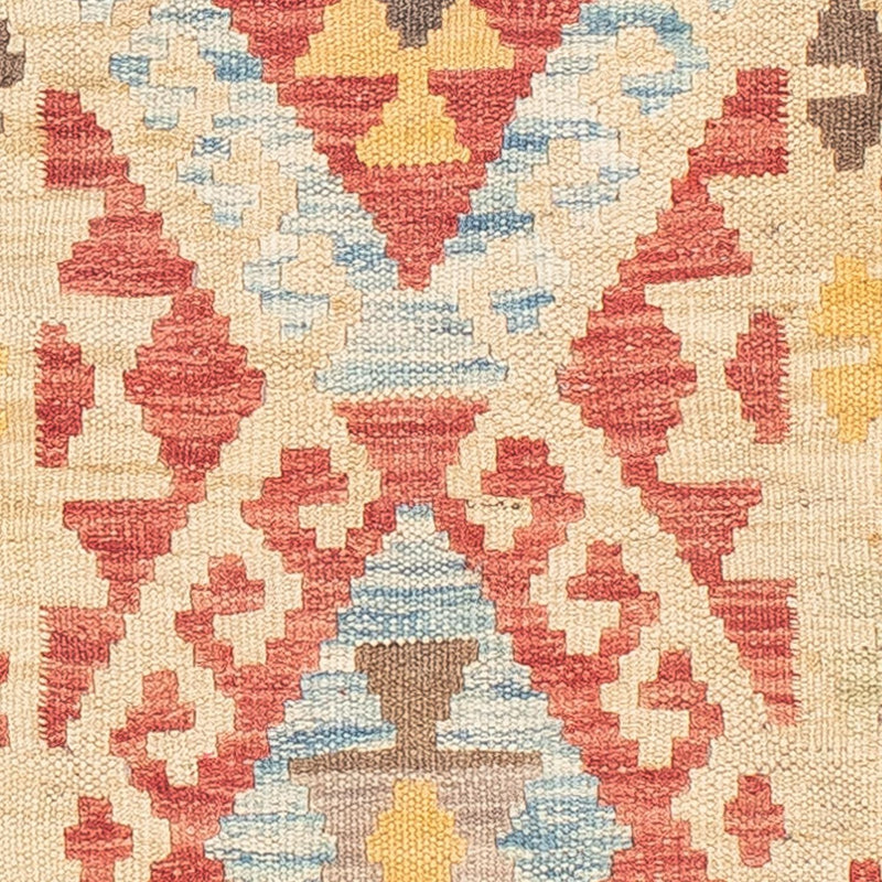 Tappeto corsia Tappeto Kelim - Splash - 199 x 53 cm - multicolore