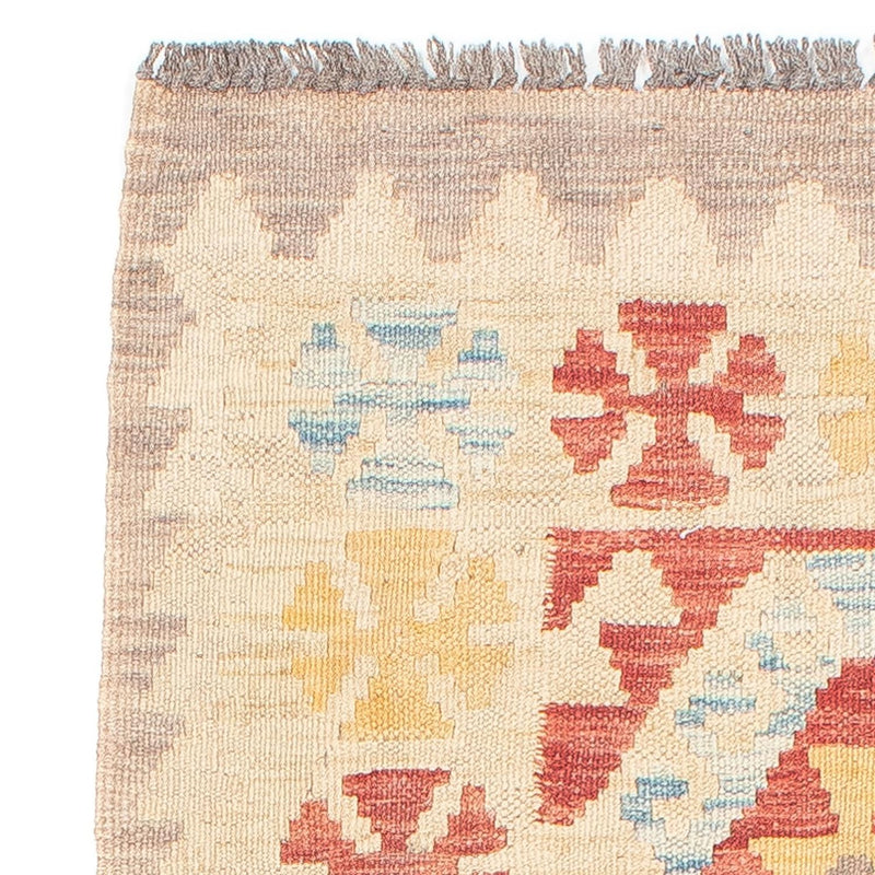Tappeto corsia Tappeto Kelim - Splash - 199 x 53 cm - multicolore