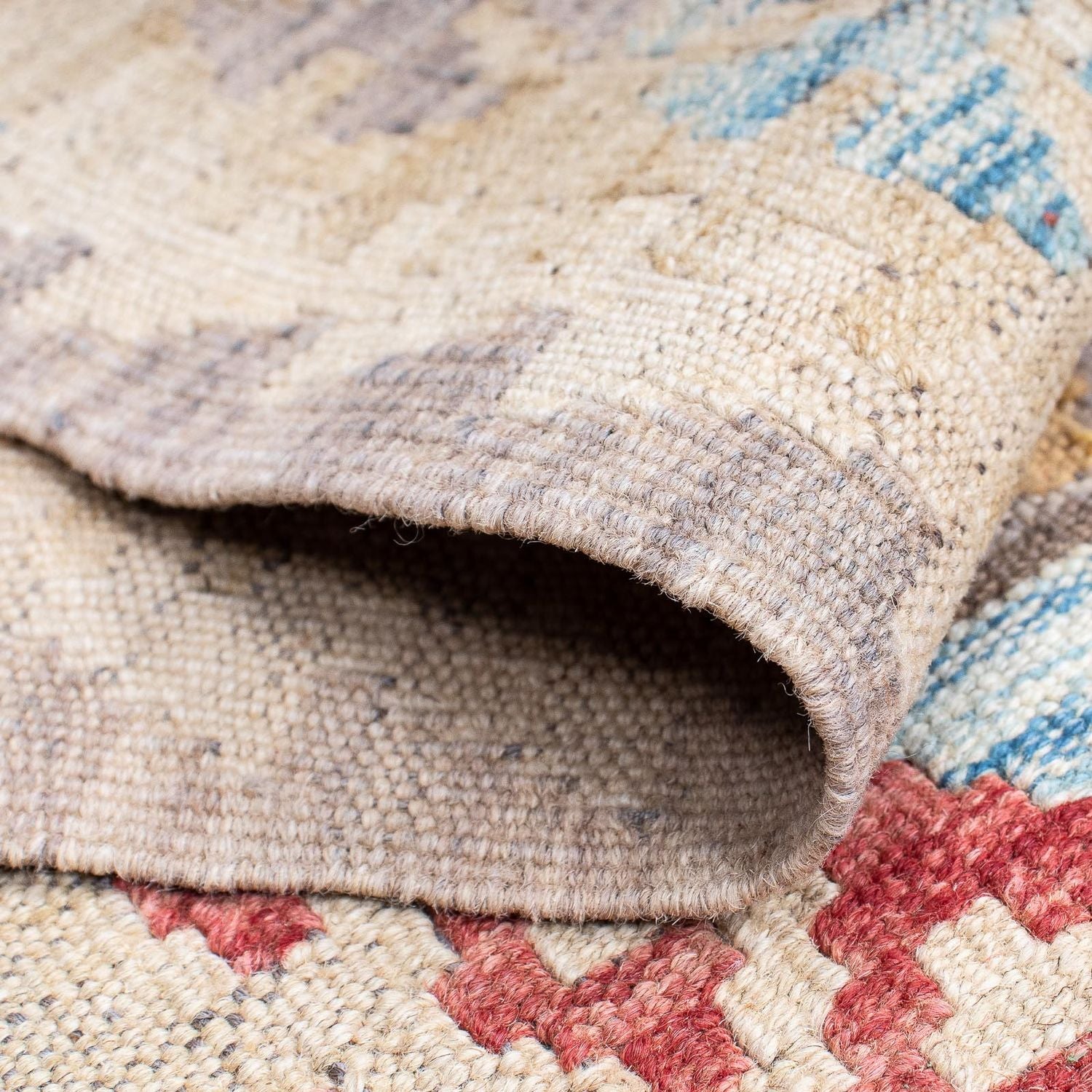 Tappeto corsia Tappeto Kelim - Splash - 199 x 53 cm - multicolore