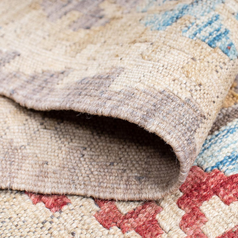 Tappeto corsia Tappeto Kelim - Splash - 199 x 53 cm - multicolore