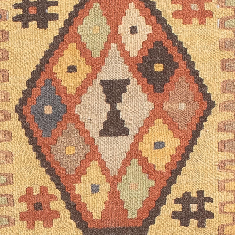Tappeto corsia Tappeto Kelim - Splash - 204 x 59 cm - multicolore