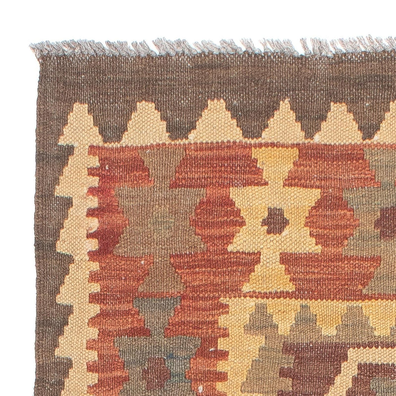 Tappeto corsia Tappeto Kelim - Splash - 201 x 67 cm - multicolore