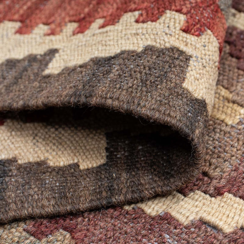 Tappeto corsia Tappeto Kelim - Splash - 201 x 67 cm - multicolore