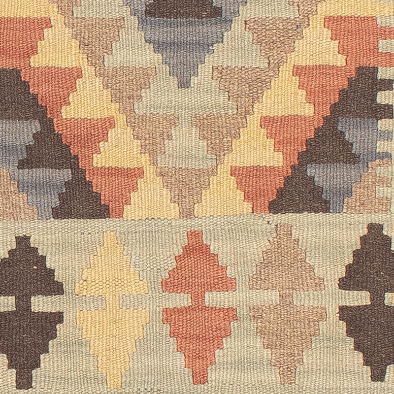 Tappeto corsia Tappeto Kelim - Splash - 198 x 57 cm - multicolore