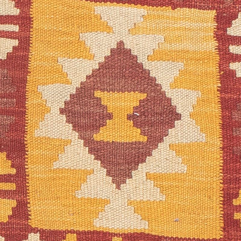 Tappeto corsia Tappeto Kelim - Splash - 195 x 50 cm - multicolore
