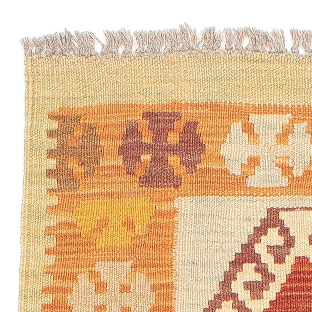 Tappeto corsia Tappeto Kelim - Splash - 194 x 48 cm - multicolore