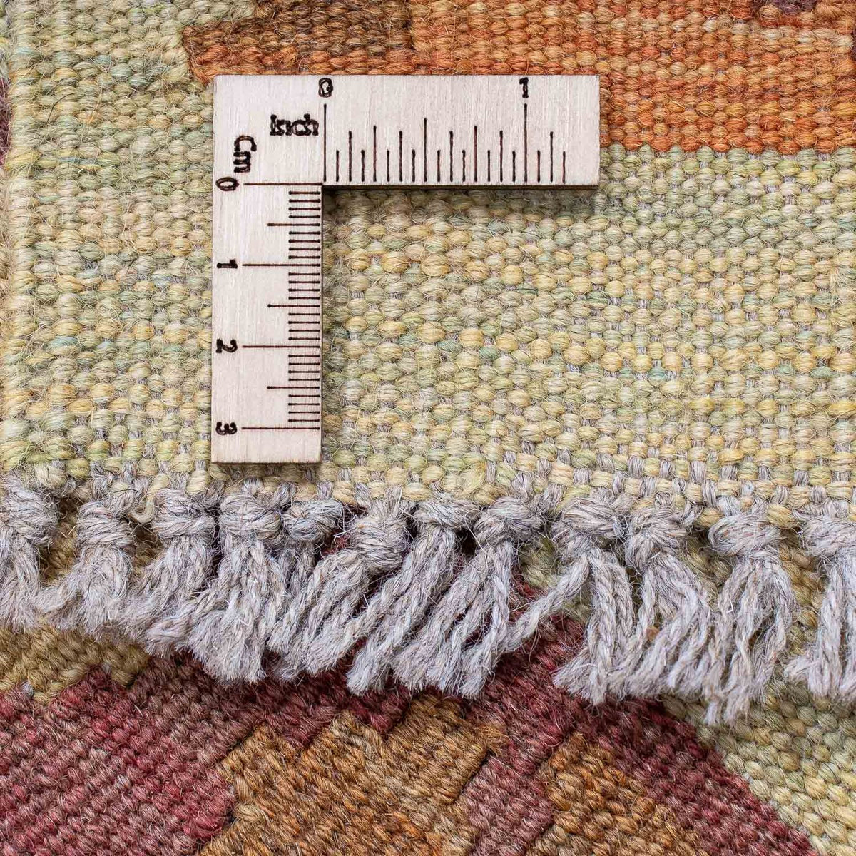 Tappeto corsia Tappeto Kelim - Splash - 194 x 48 cm - multicolore