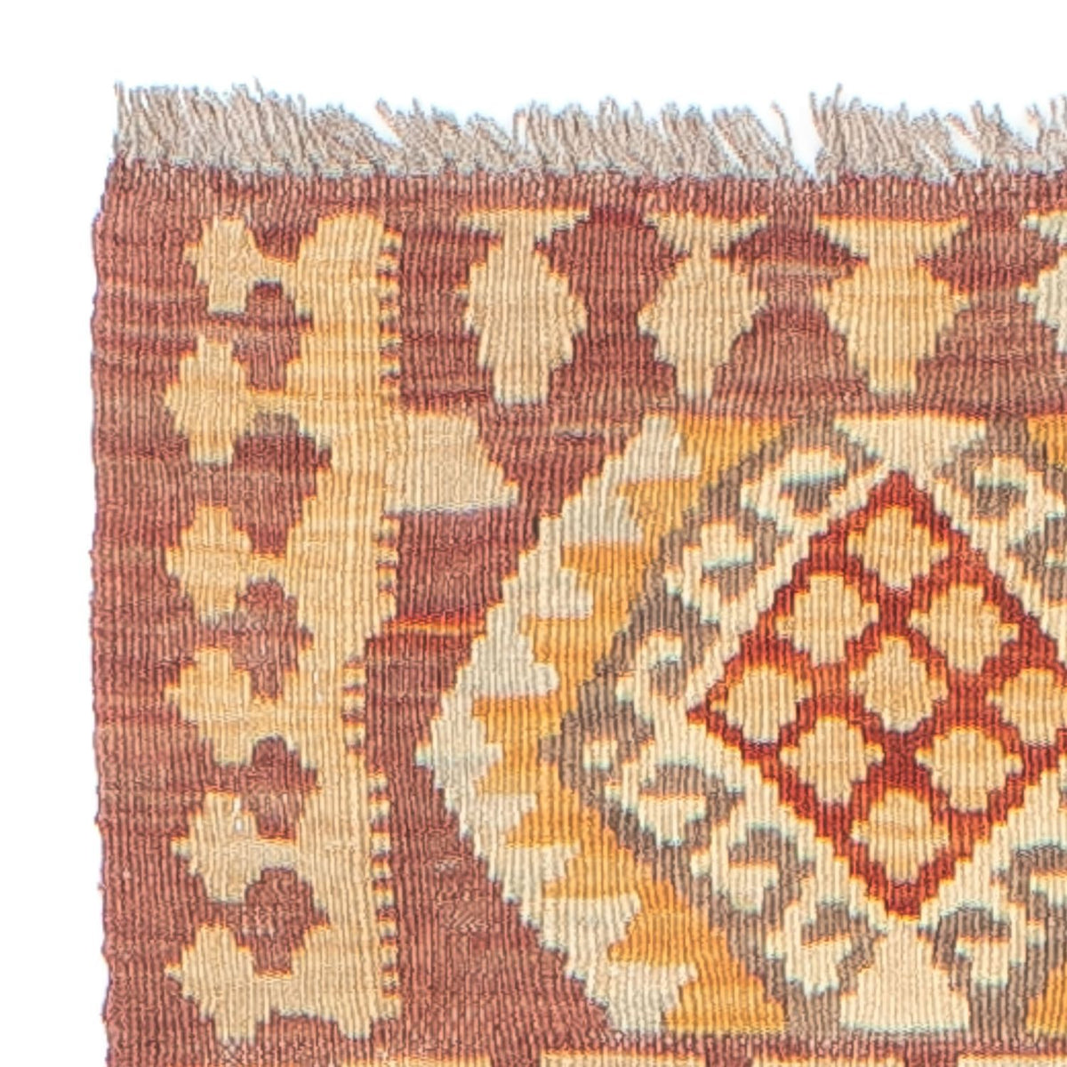 Tappeto corsia Tappeto Kelim - Splash - 248 x 49 cm - multicolore