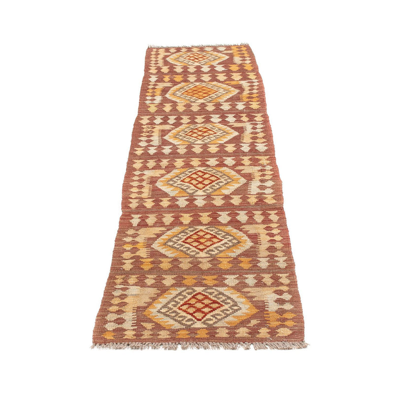 Tappeto corsia Tappeto Kelim - Splash - 248 x 49 cm - multicolore