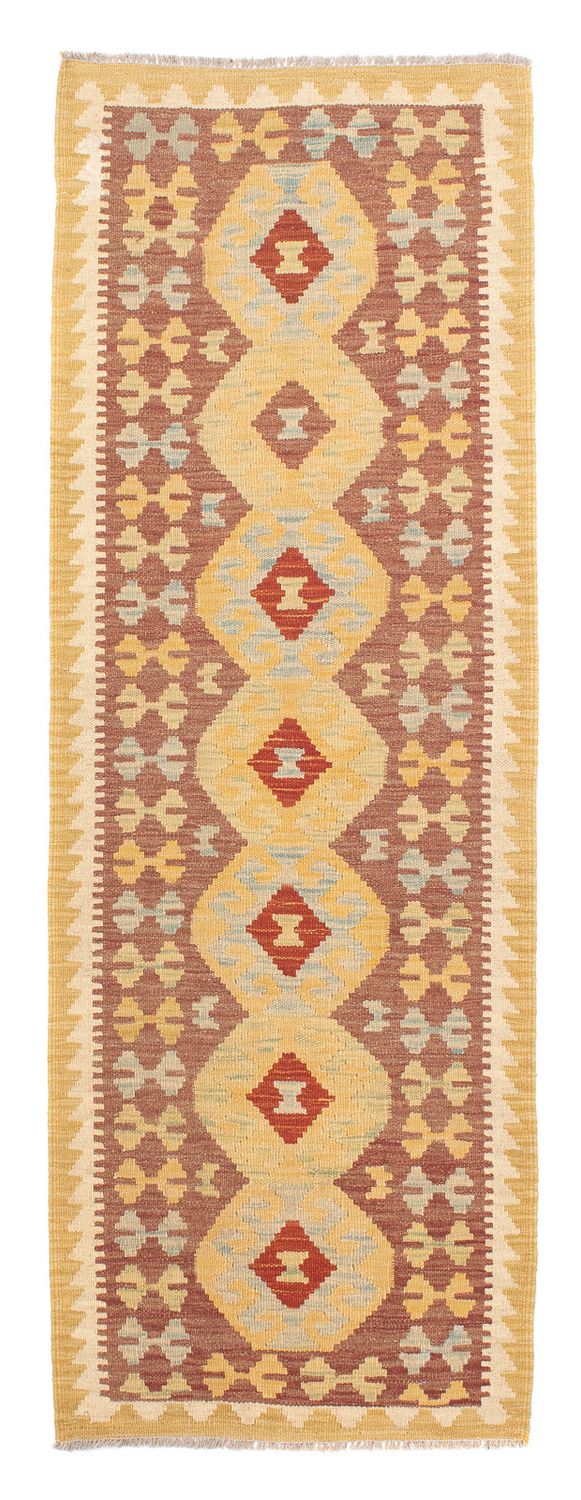 Tappeto corsia Tappeto Kelim - Splash - 197 x 67 cm - multicolore