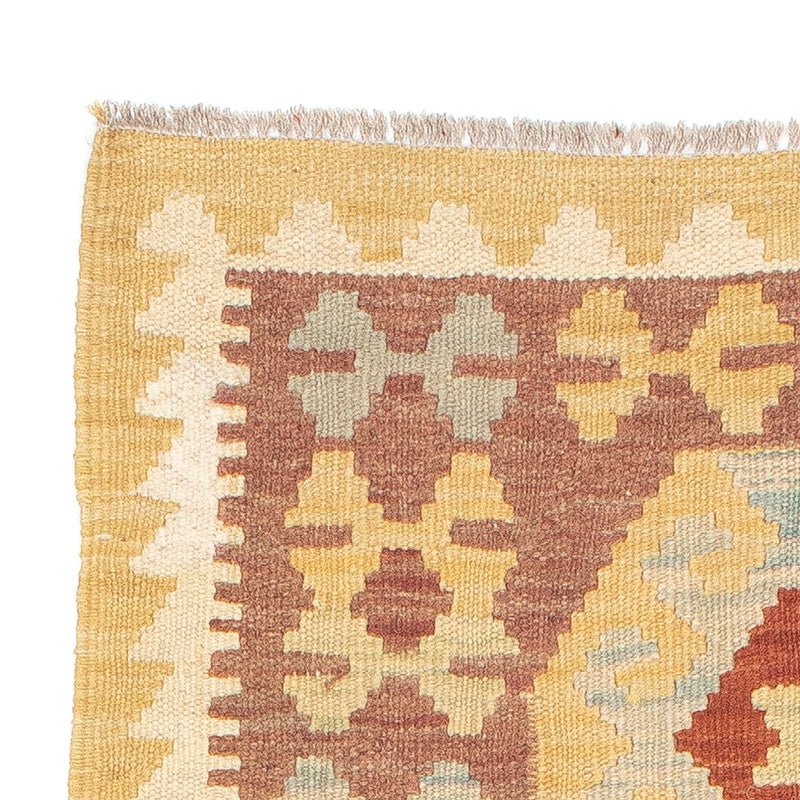 Tappeto corsia Tappeto Kelim - Splash - 197 x 67 cm - multicolore