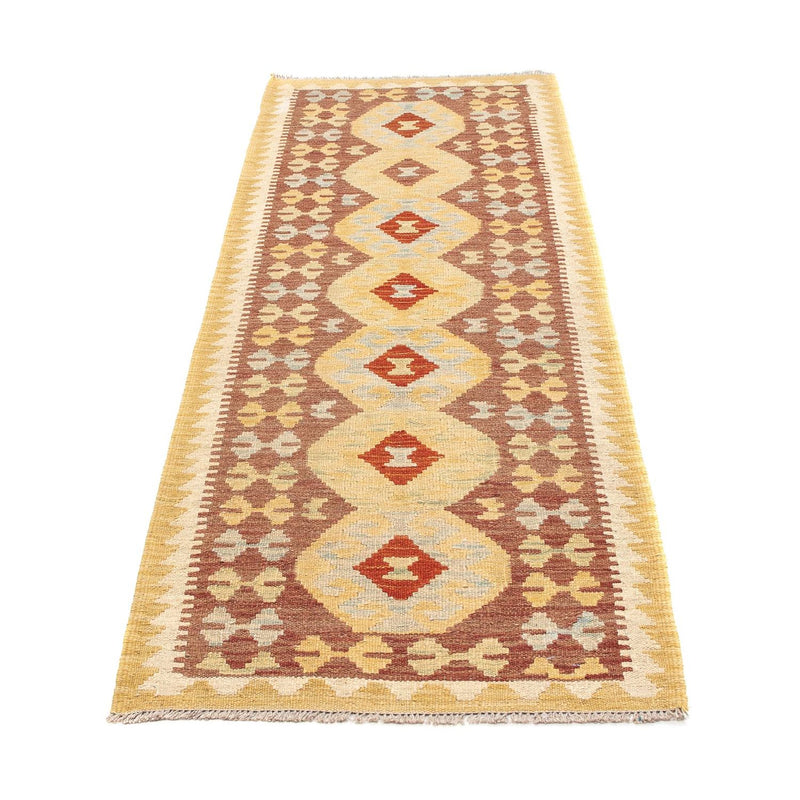 Tappeto corsia Tappeto Kelim - Splash - 197 x 67 cm - multicolore
