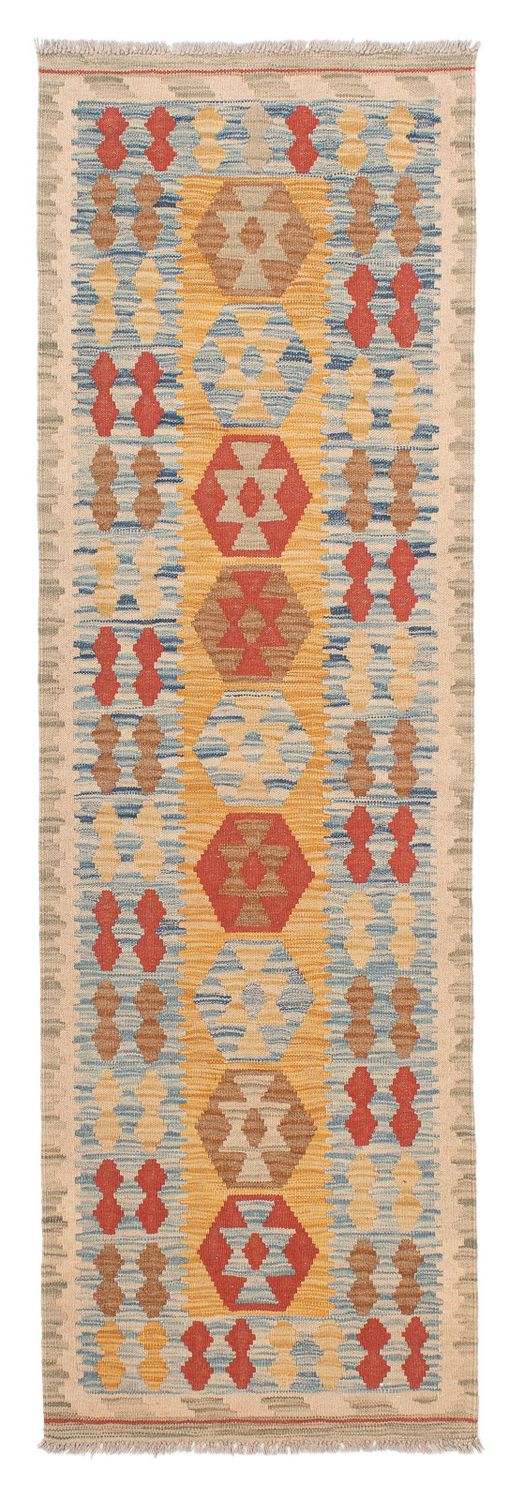 Tappeto corsia Tappeto Kelim - Splash - 214 x 65 cm - multicolore