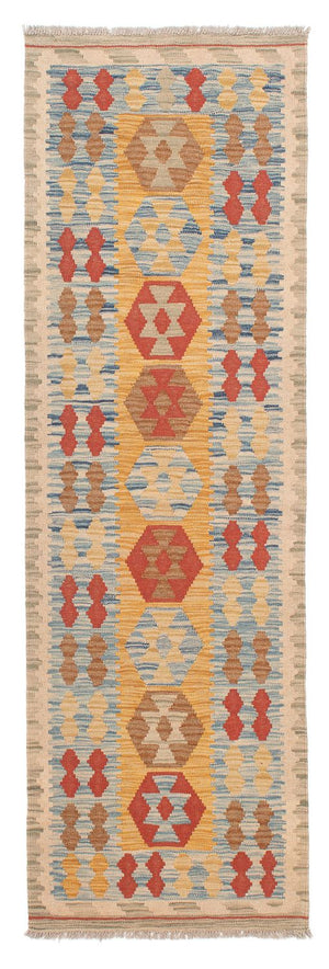 Tappeto corsia Tappeto Kelim - Splash - 214 x 65 cm - multicolore