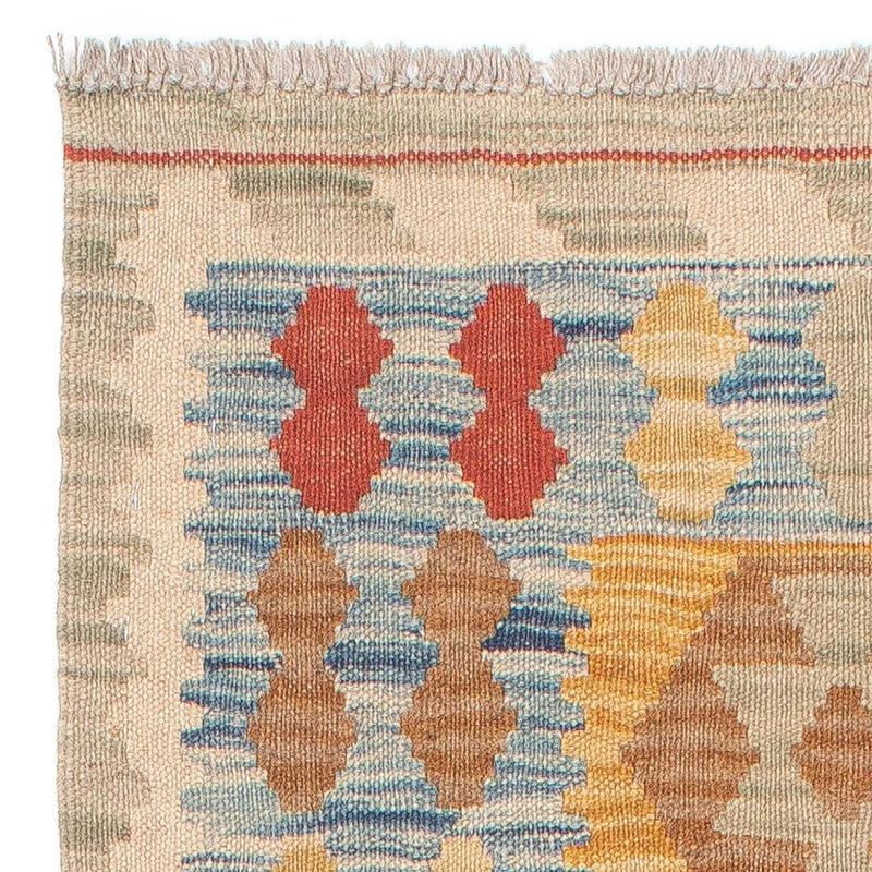 Tappeto corsia Tappeto Kelim - Splash - 214 x 65 cm - multicolore