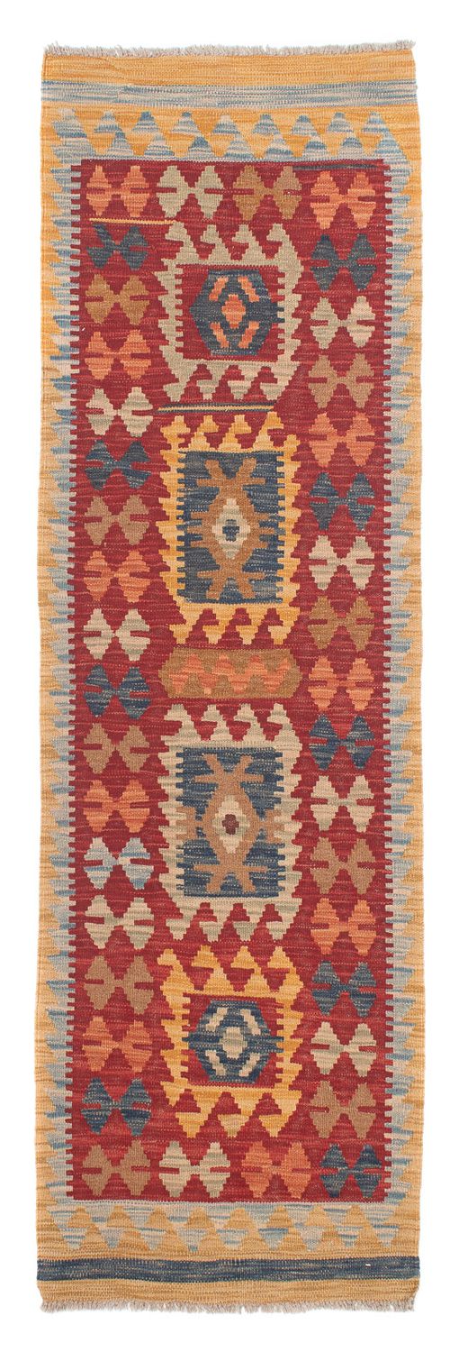 Tappeto corsia Tappeto Kelim - Splash - 214 x 63 cm - multicolore