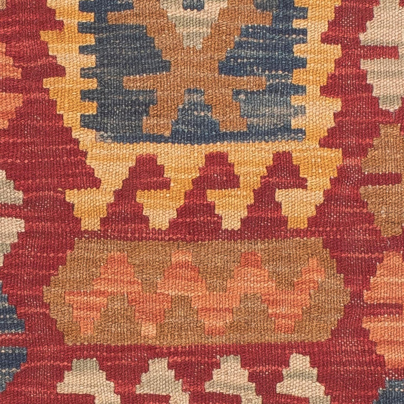 Tappeto corsia Tappeto Kelim - Splash - 214 x 63 cm - multicolore