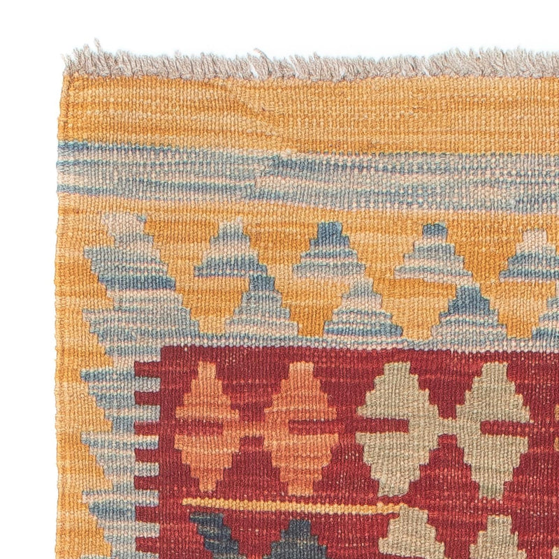 Tappeto corsia Tappeto Kelim - Splash - 214 x 63 cm - multicolore